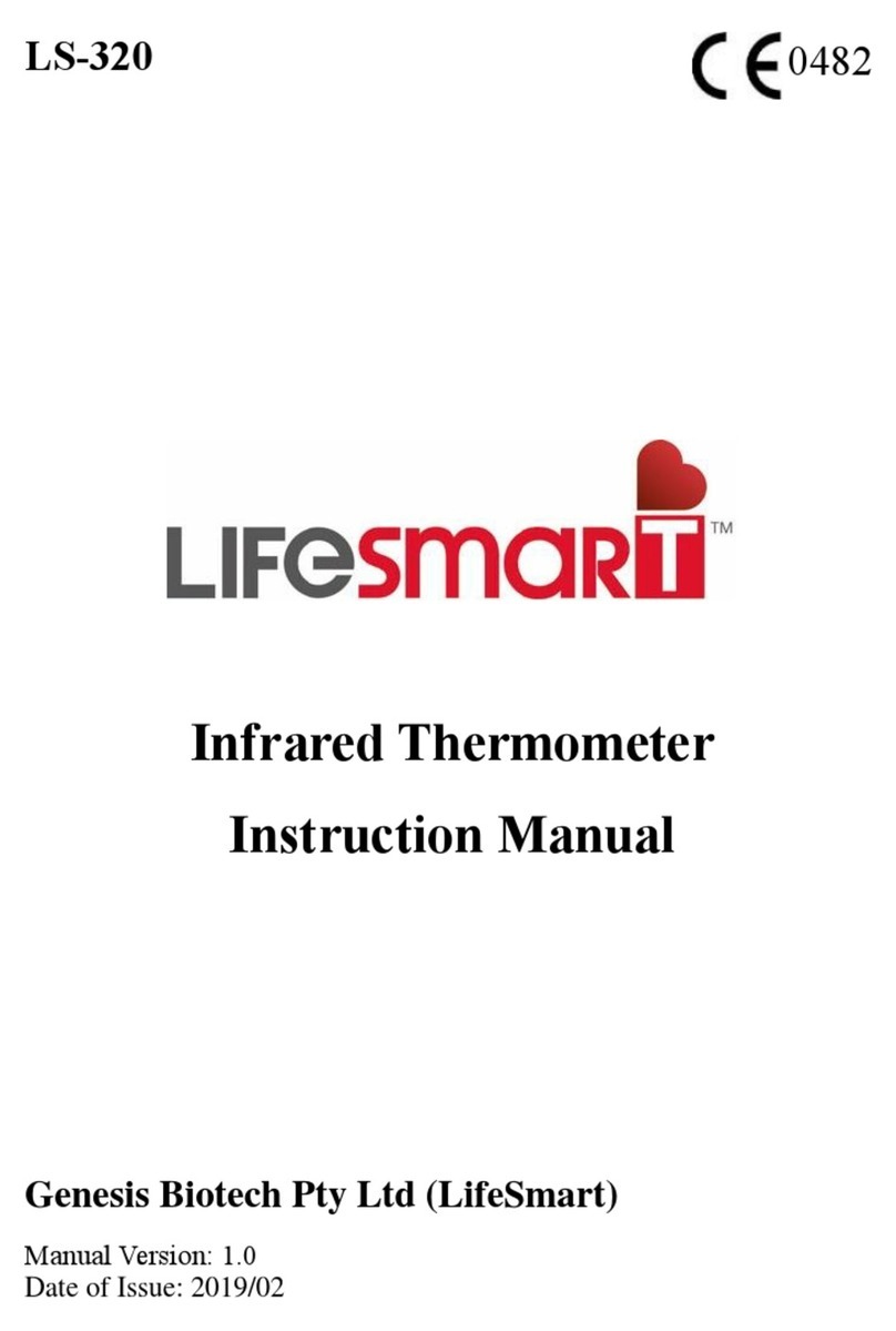 Life Smart LS-320 instruction manual