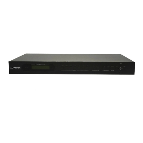 ALFAtron SM62T User manual