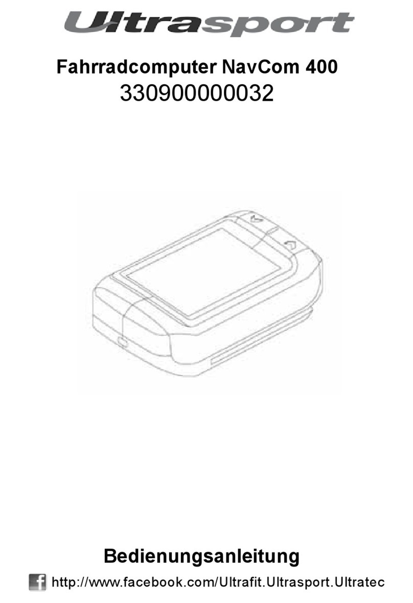 Ultrasport NavCom 400 user manual