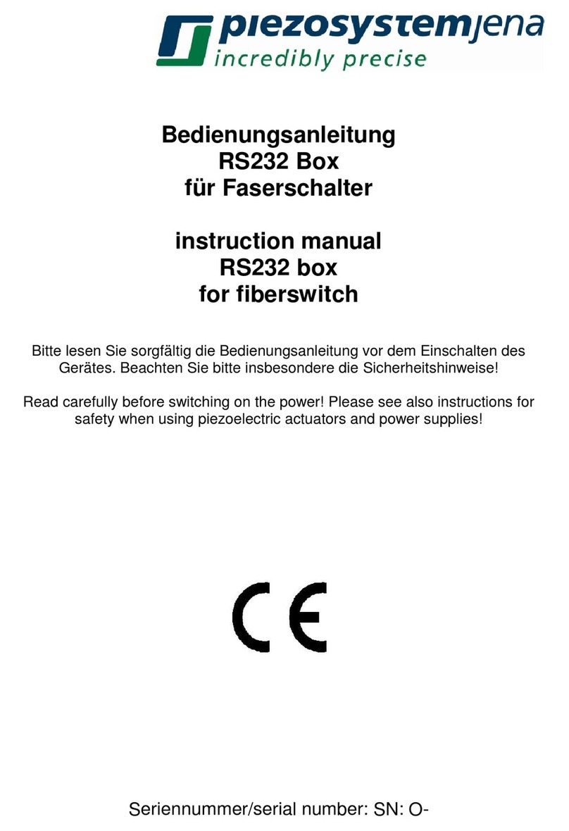 piezosystemjena RS232 instruction manual