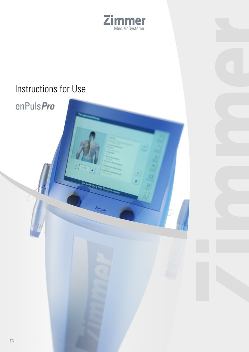 Zimmer enPulsPro User manual Zimmer enPulsPro User manual
