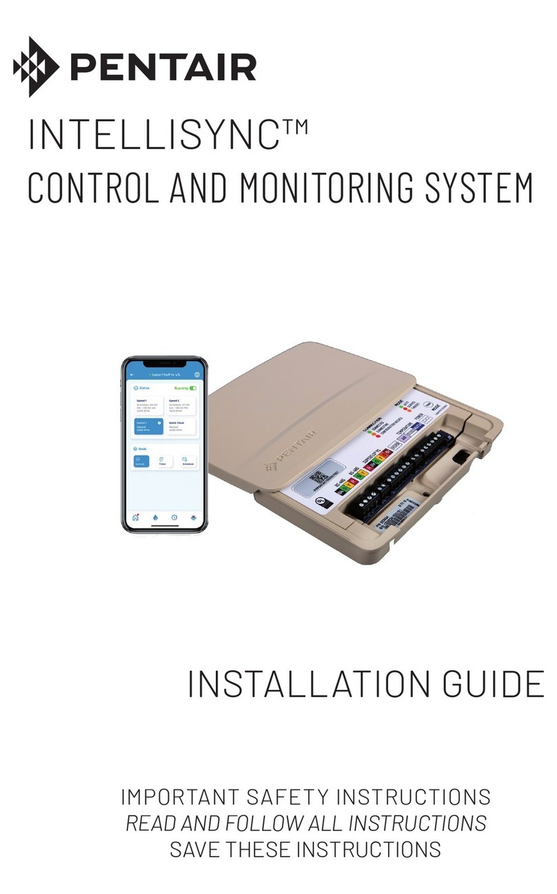 Pentair INTELLISYNC installation guide