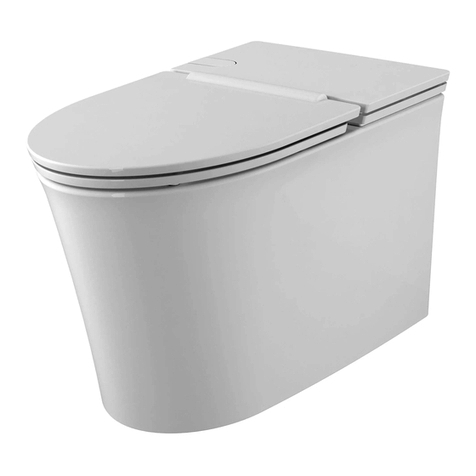 American Standard Low Profile Studio S Toilet Elongated Right Height with Seat... Maintenance manual