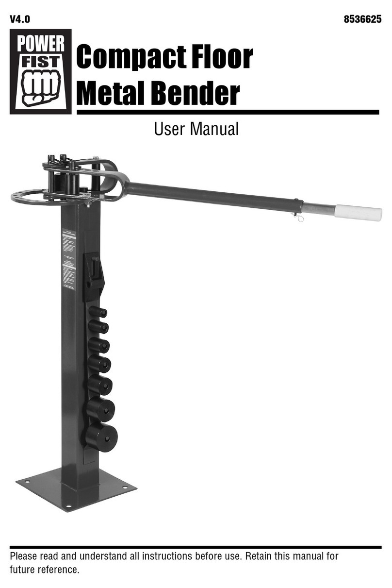 Power Fist 8536625 user manual Power Fist 8536625 user manual