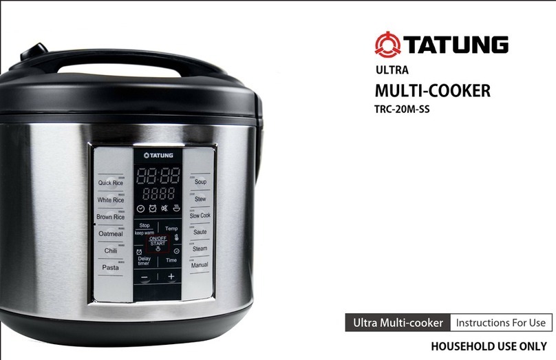 Tatung ULTRA TRC-20M-SS Instructions for use