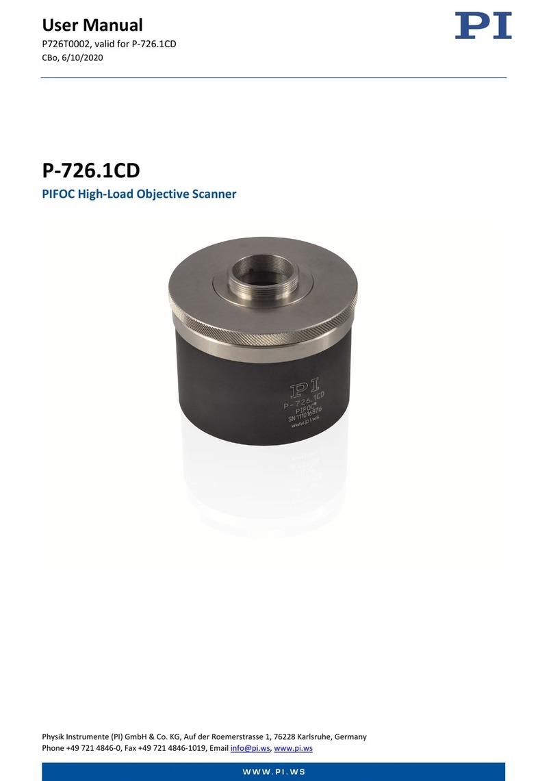 PI P-726.1CD user manual