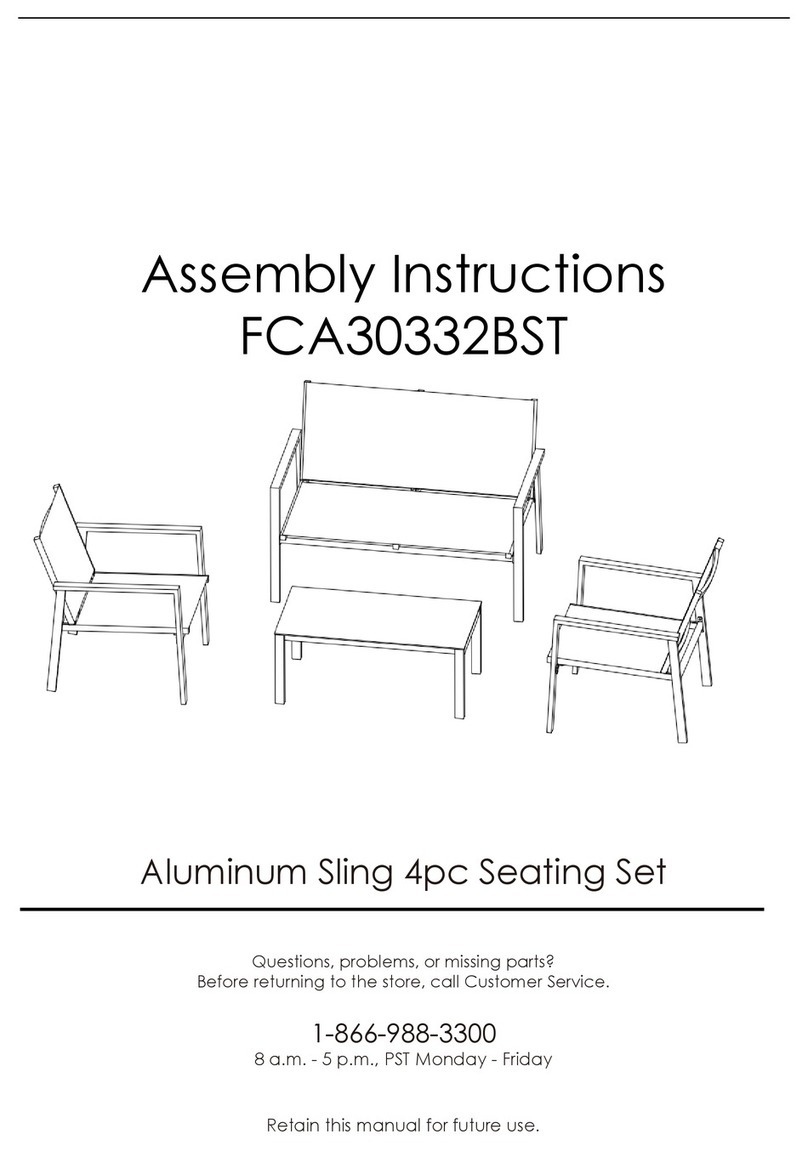Hanover FCA30332BST Assembly instructions Hanover FCA30332BST Assembly instructions