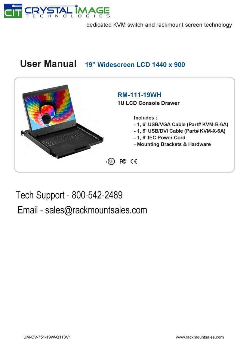 Crystal Image Technologies RM-111-19WH User manual