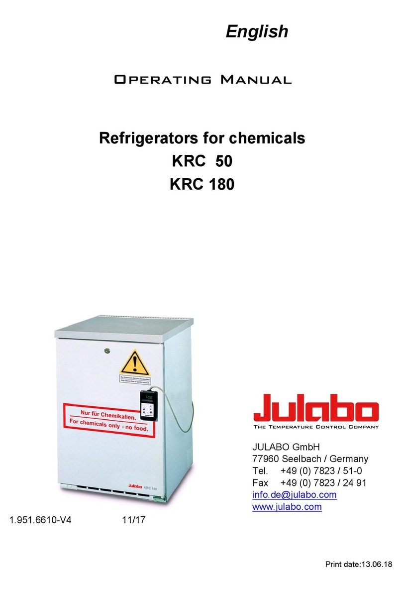 Julabo KRC 50 operating manual