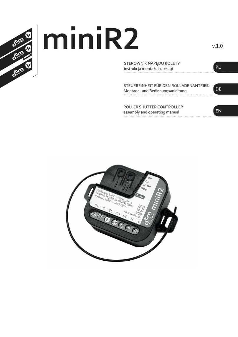 DTM System miniR2 Series User instructions