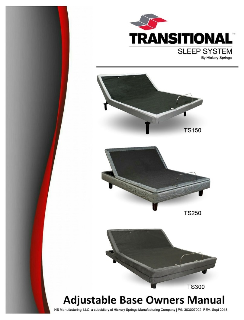 Hickory Springs TRANSITIONAL TS150 owner's manual Hickory Springs TRANSITIONAL TS150 owner's manual