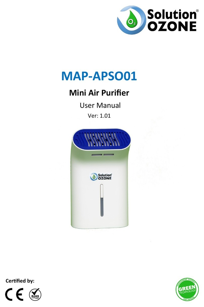 Solution Ozone MAP-APSO01 User manual