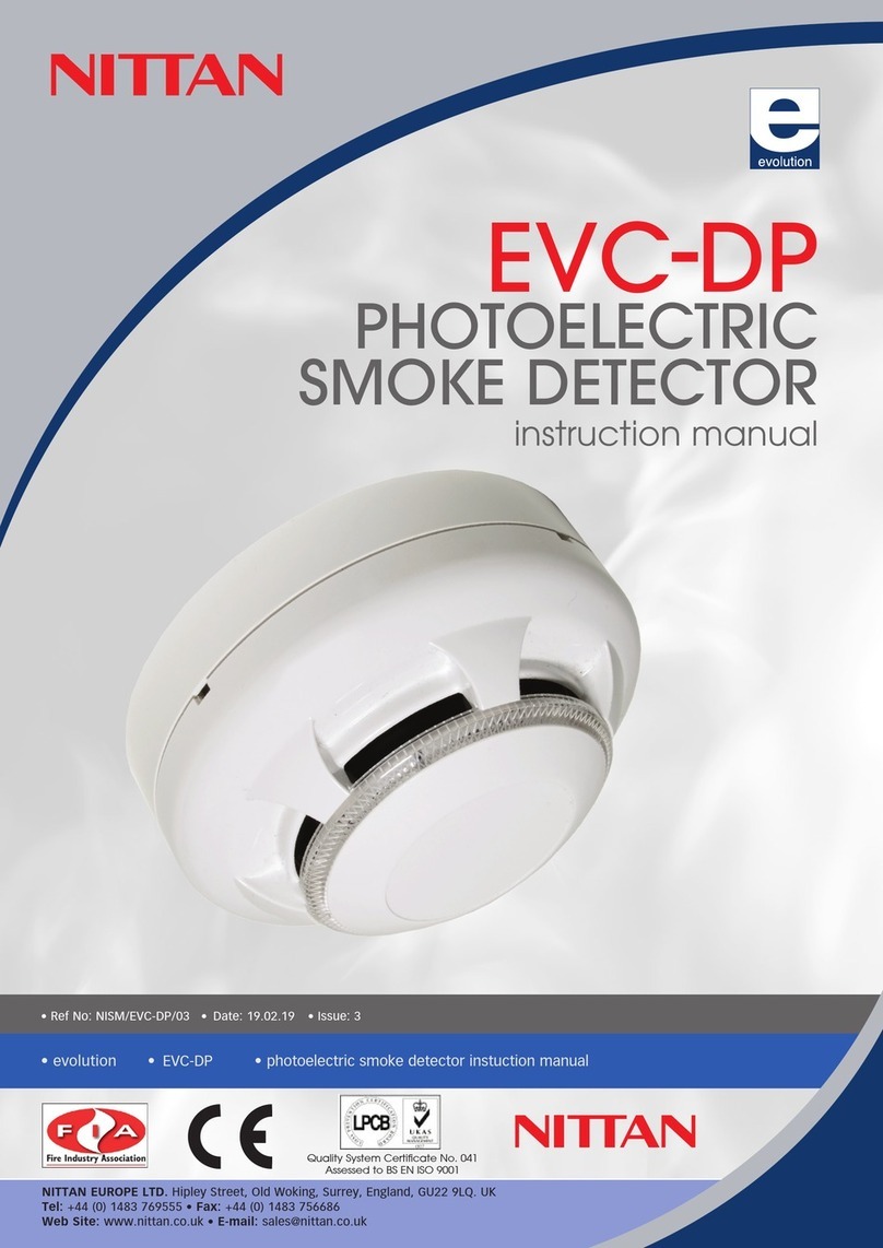 Nittan Evolution EVC-DP instruction manual