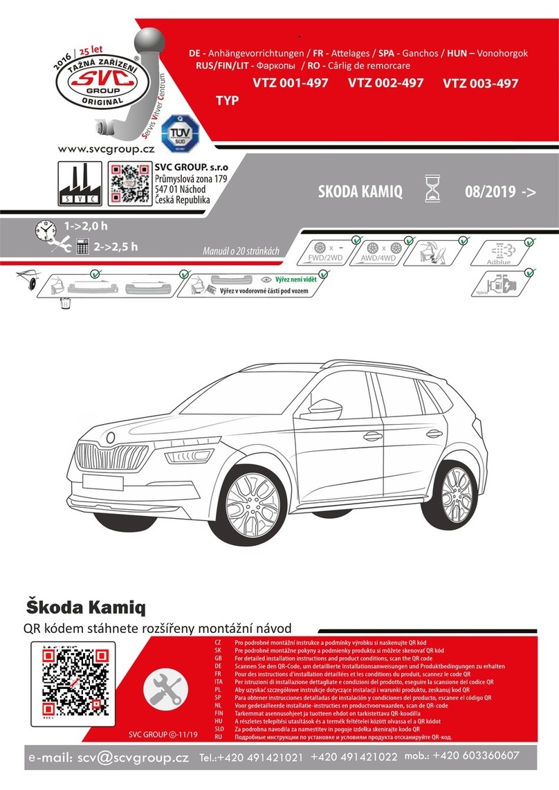 SVC GROUP VTZ 001-497 User manual SVC GROUP VTZ 001-497 User manual