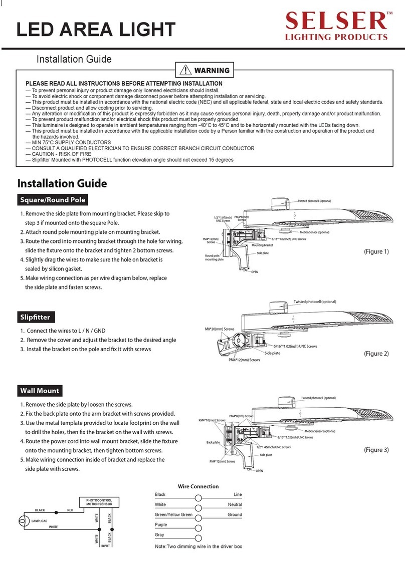 Selser GRAL02 installation guide
