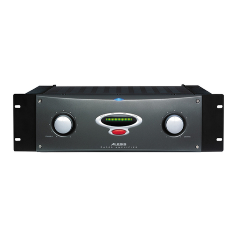 Alesis RA500 Service manual