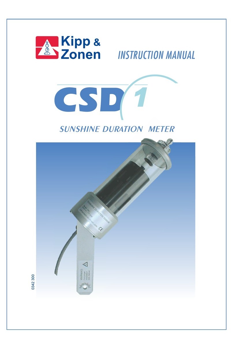 Kipp & Zonen CSD1 instruction manual