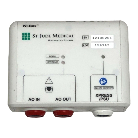 St. Jude Medical Wi-Box AO Transmitter Instructions for use
