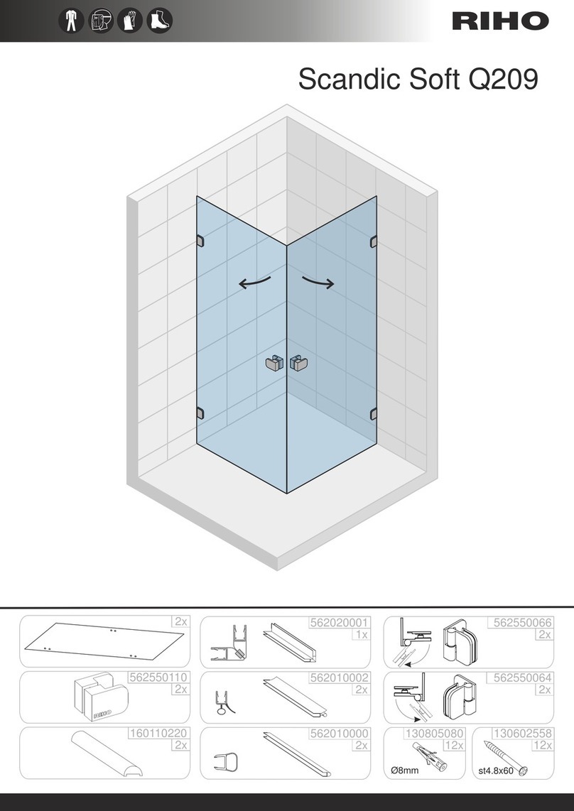 RIHO Scandic Soft Q209 manual