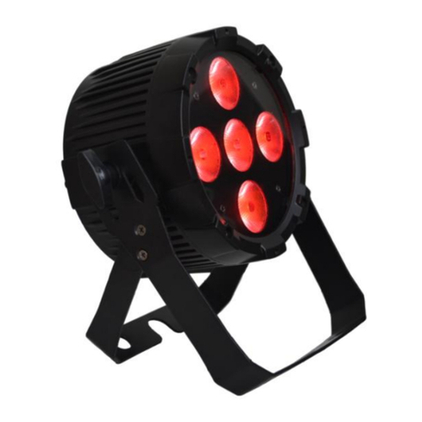 Event Lighting PARRGBW12x8 user manual