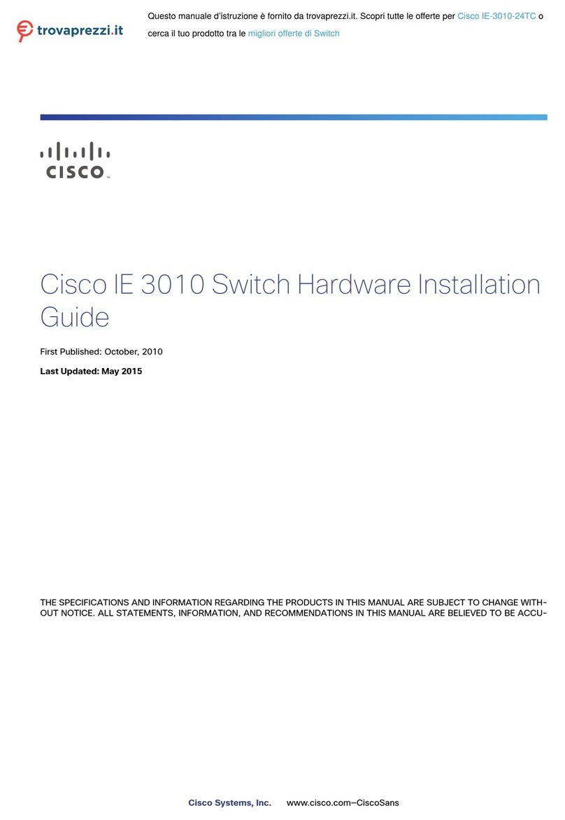 Cisco IE 3010 Manual