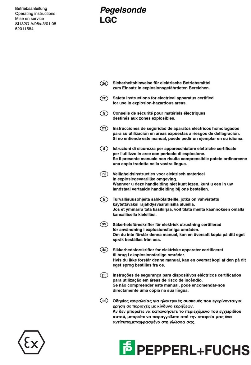 Pepperl+Fuchs LGC operating instructions