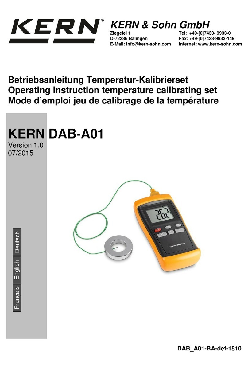 KERN DAB-A01 User manual