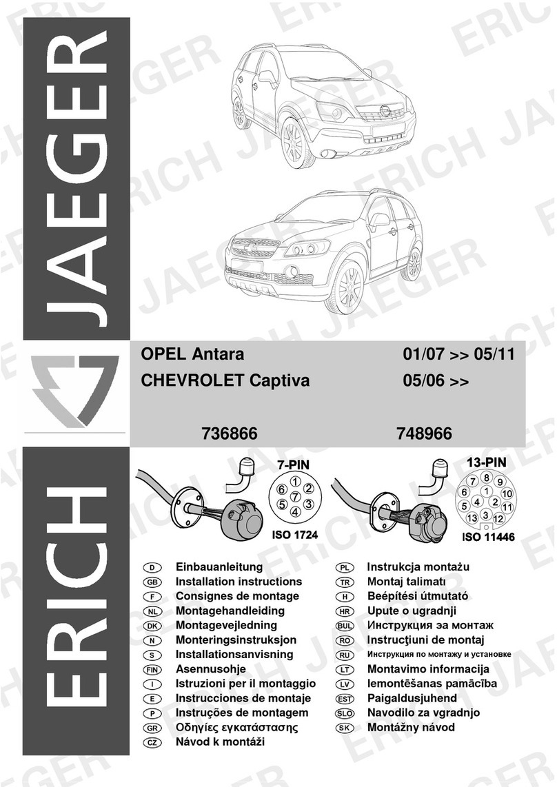 Erich Jaeger 736866 installation instructions Erich Jaeger 736866 installation instructions