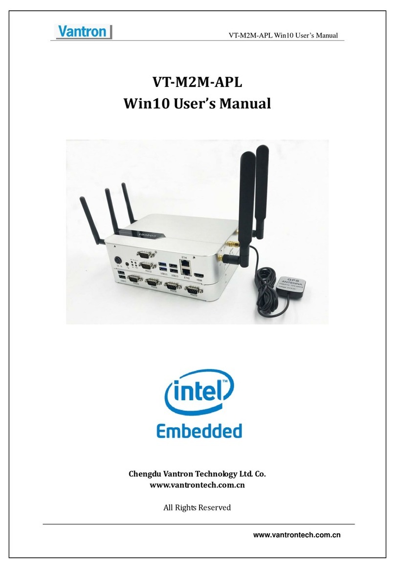 Vantron VT-M2M-APL User manual