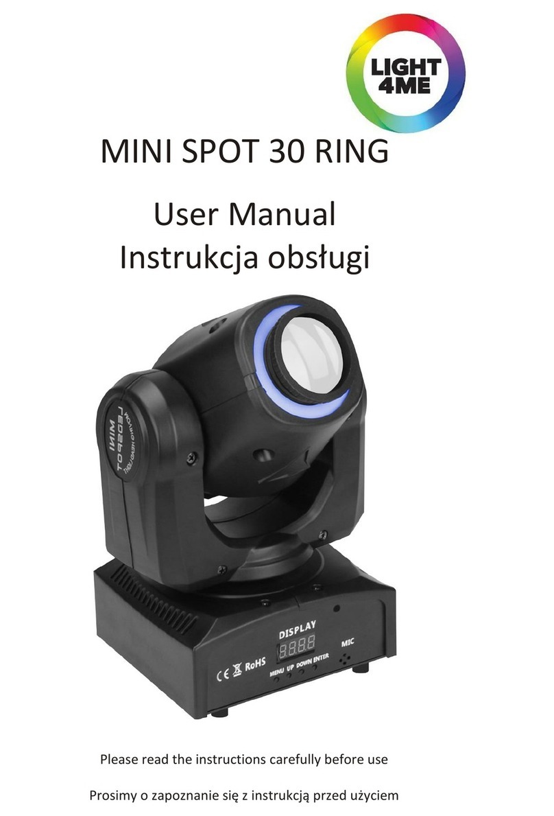 Light4Me MINI SPOT 30 RING user manual