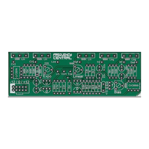 Frequency Central System X Amplifier Manual