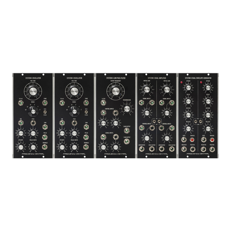 Frequency Central MU System X Lowpass Filter Manual