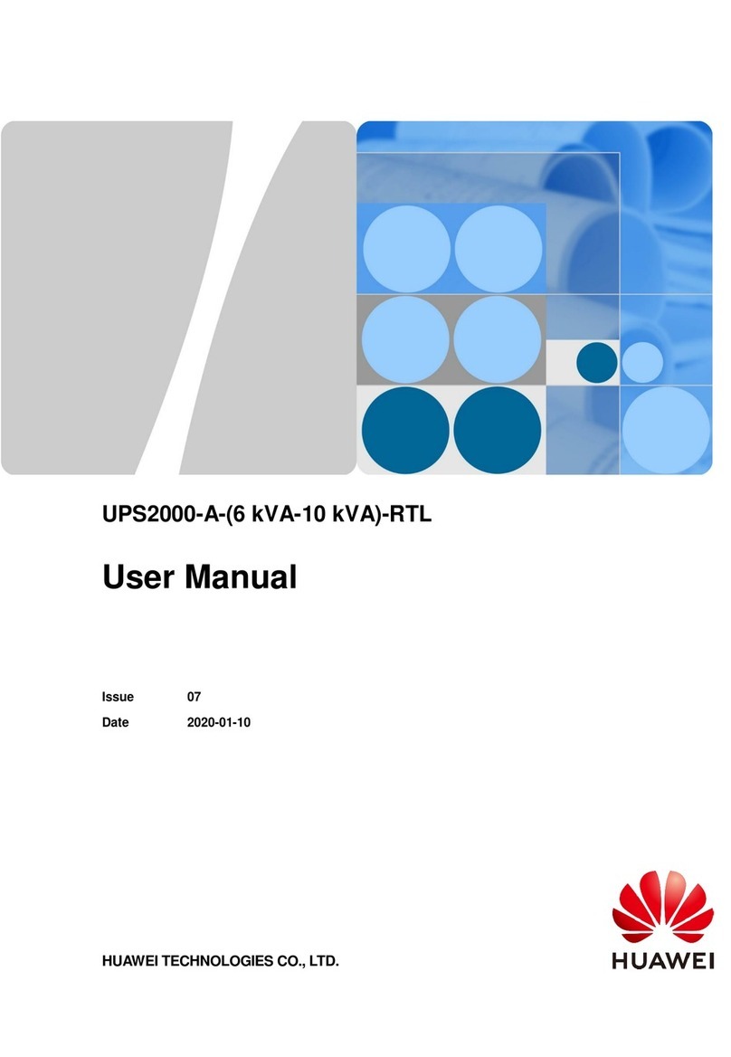 Huawei UPS2000-A-RTL Series user manual