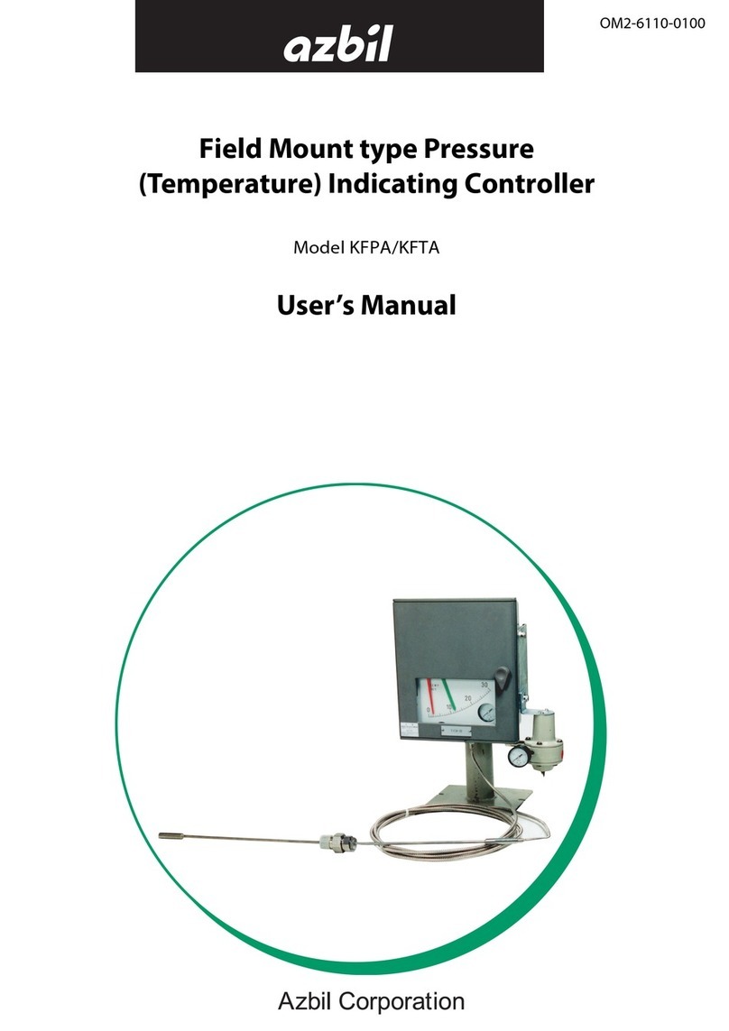 Azbil KFPA user manual