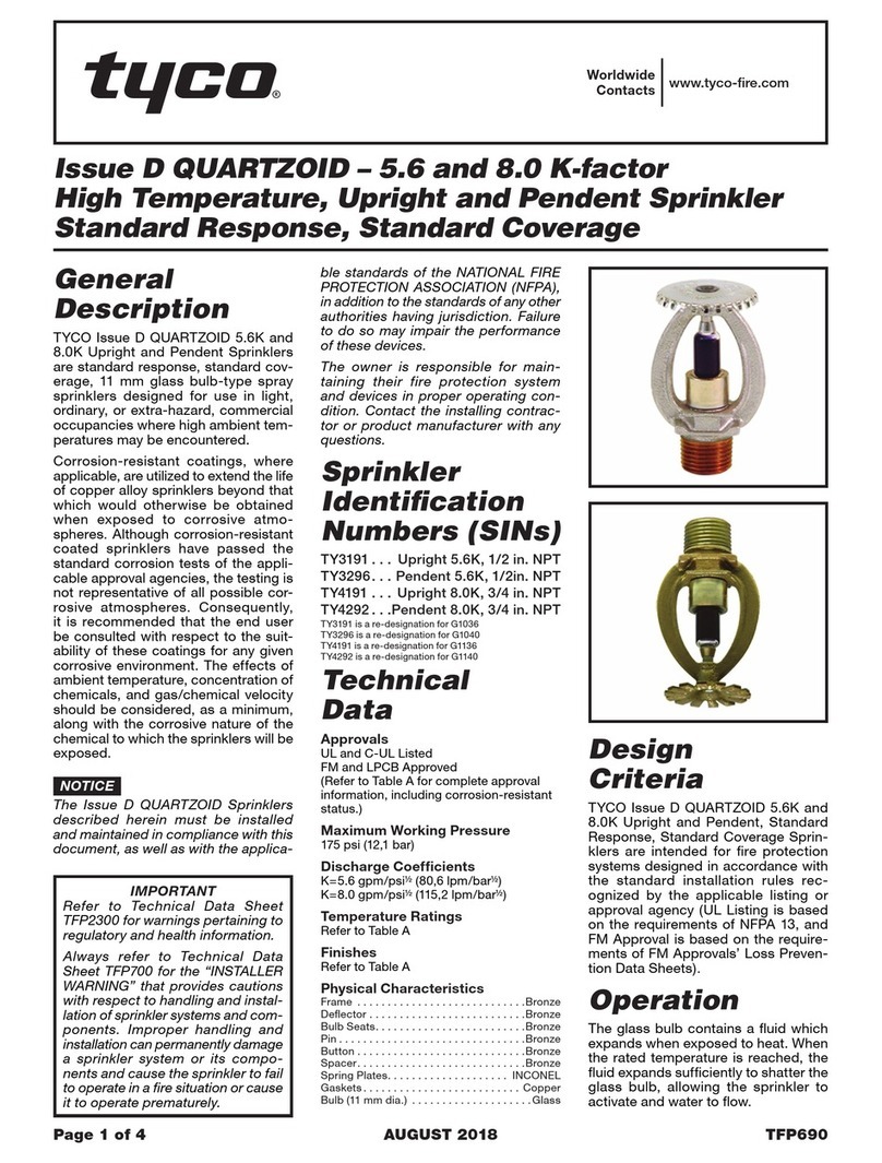 Tyco Issue D QUARTZOID quick guide