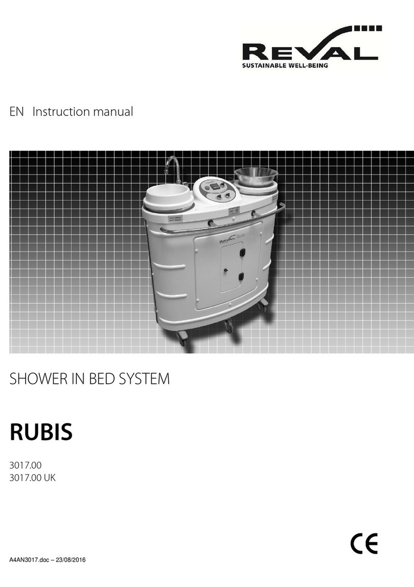 Reval RUBIS 3017.00 instruction manual