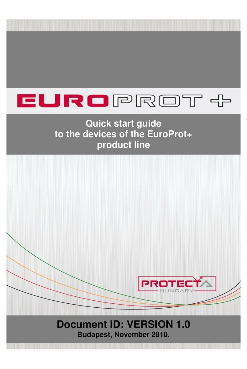 Protecta EuroProt+ Series User manual