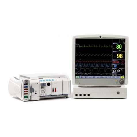 GE CARESCAPE Monitor B850 User manual
