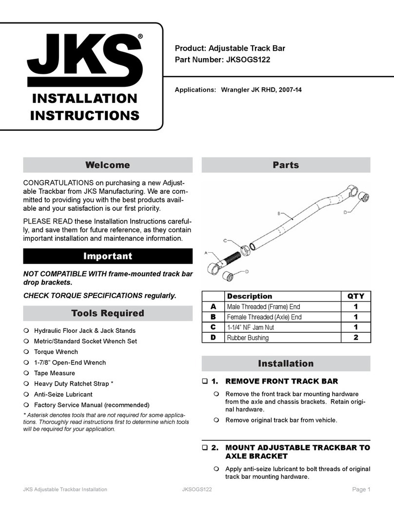 JKS JKSOGS122 User manual