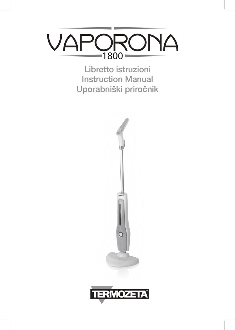 Termozeta VAPORONA 1800 Type 310005 instruction manual