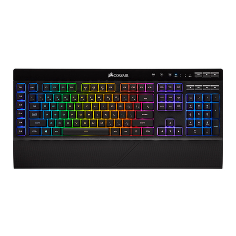 Corsair K57 RGB WIRELESS User manual