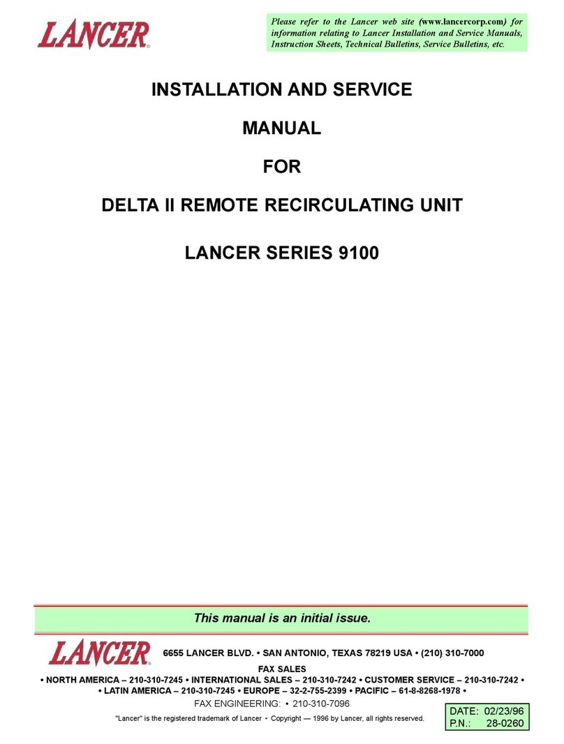 lancer DELTA II 9100 Series Manual
