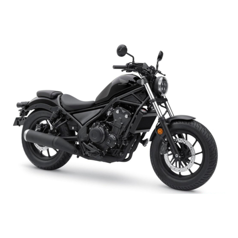 Honda Rebel 2020 Series owner's manual
