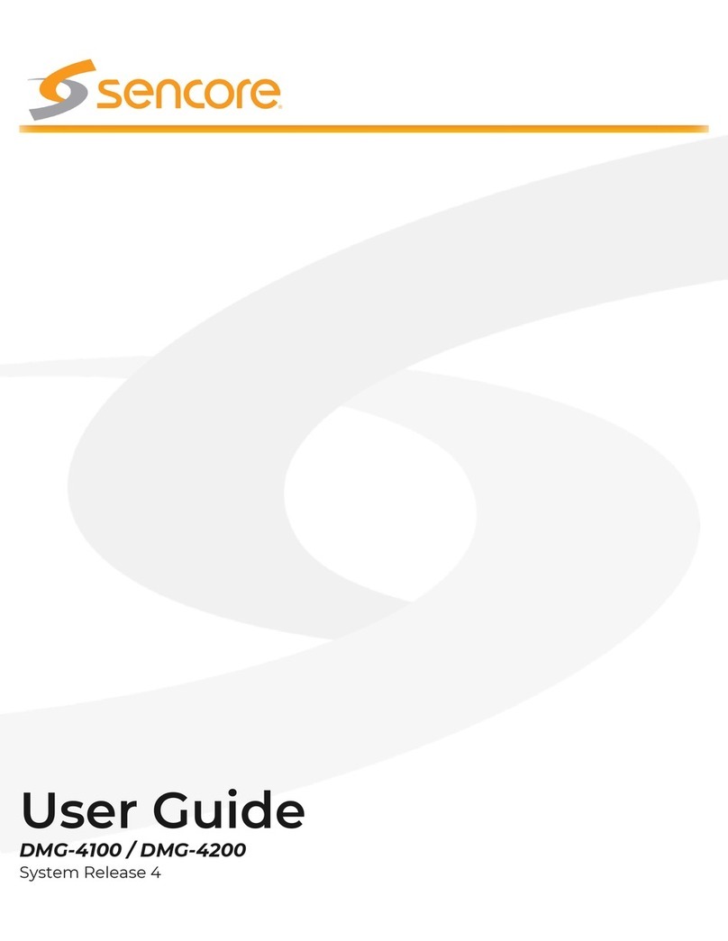 Sencore DMG-4100 user guide