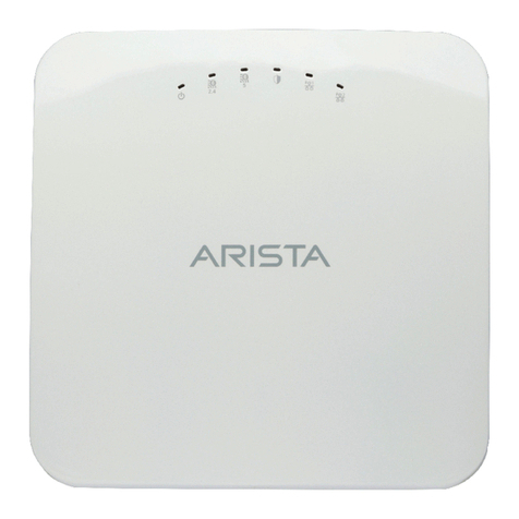 Arista C-250 quick start guide