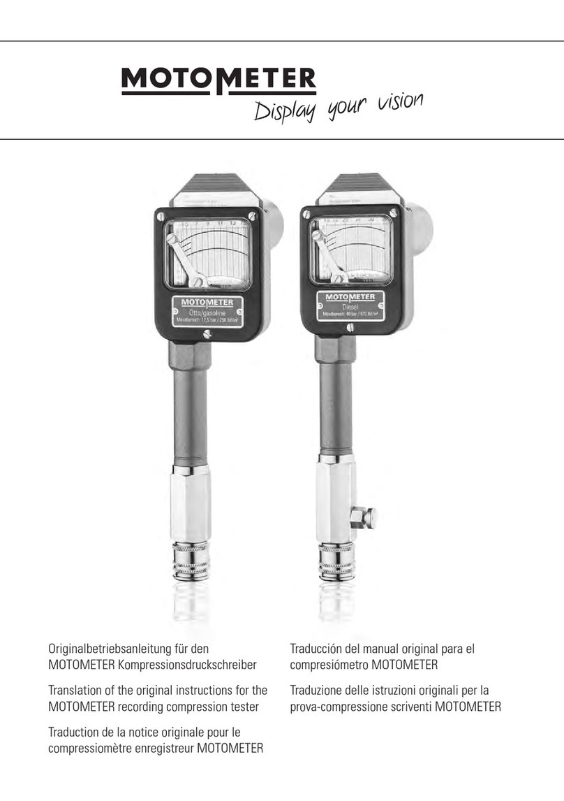 Motometer 623 Series Translation of the original instructions