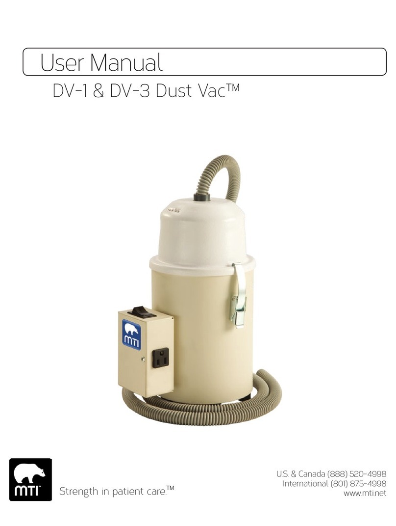 M-TI Dust Vac DV-1 user manual