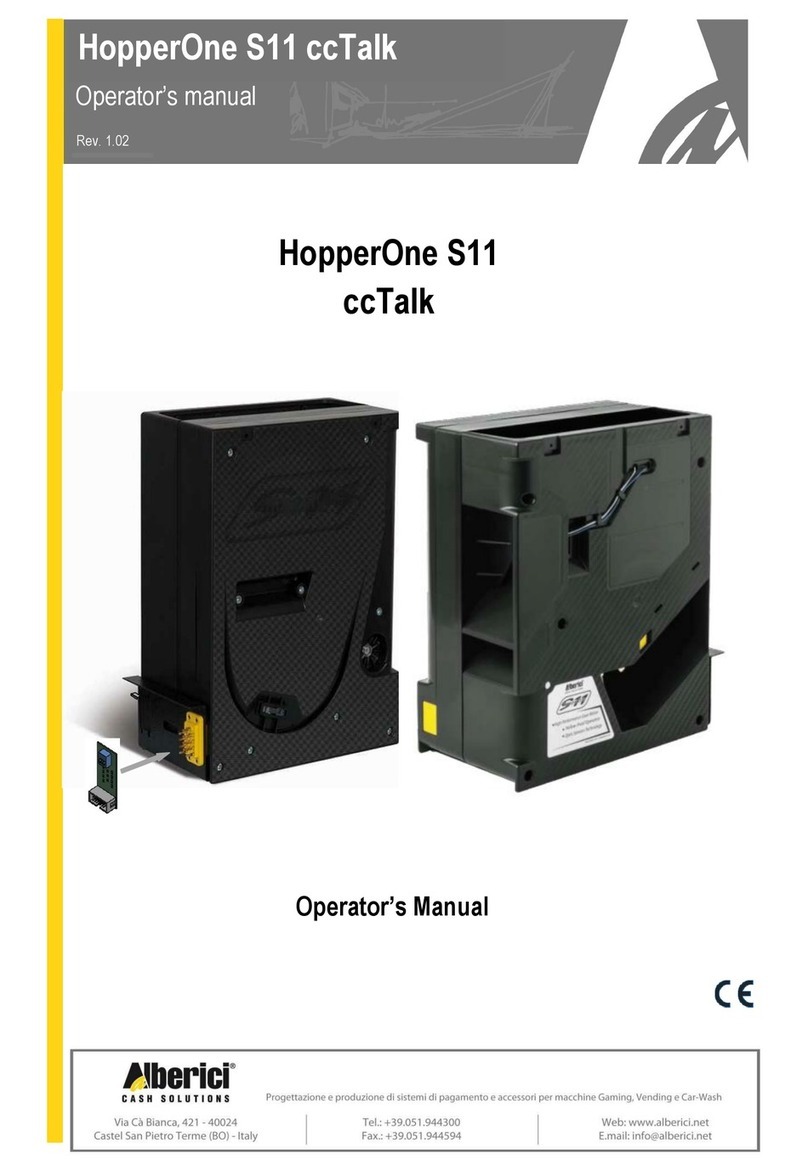 Alberici HopperOne S11 Operator's manual
