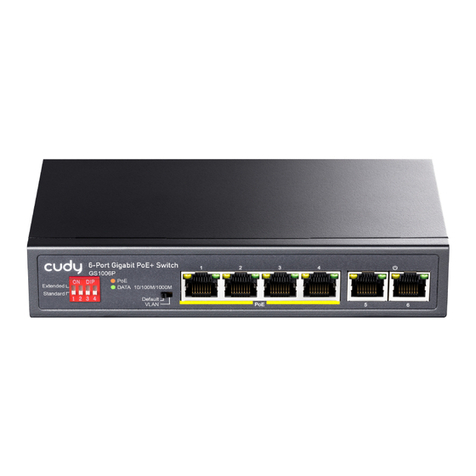 Cudy GS1006P user guide