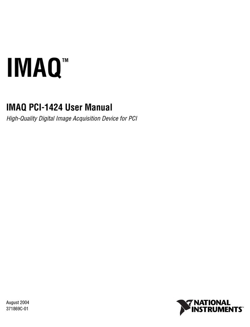 National Instruments IMAQ PCI-1424 user manual